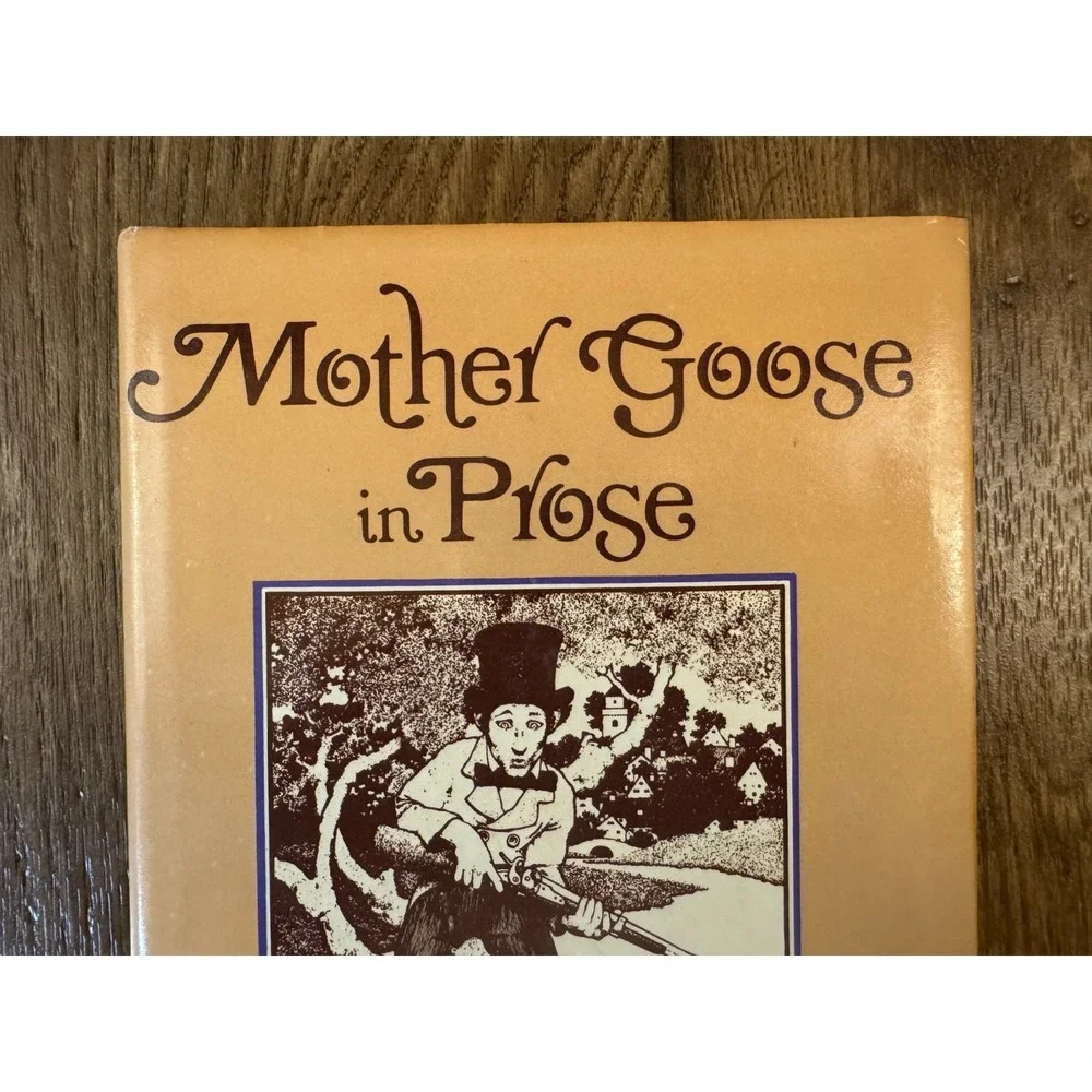 Mother Goose In Prose L. Frank‎ Baum Maxfield Parrish Illustrated Hardcover Book